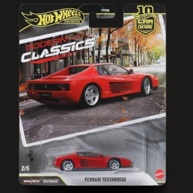 Hot Wheels Premium Car Culture 2026 Modern Classics Ferrari Testarossa