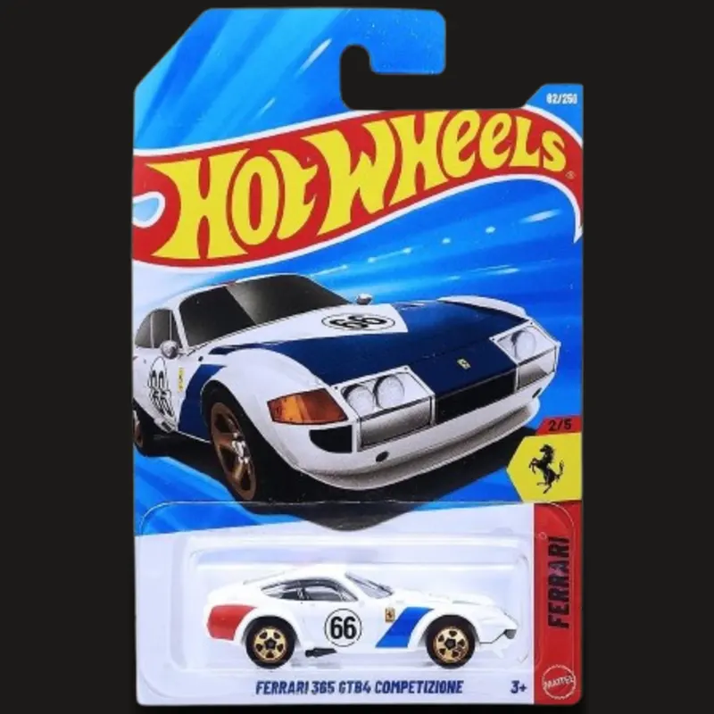 Hot Wheels Ferrari 365 GTB4 Competizione (Trắng)