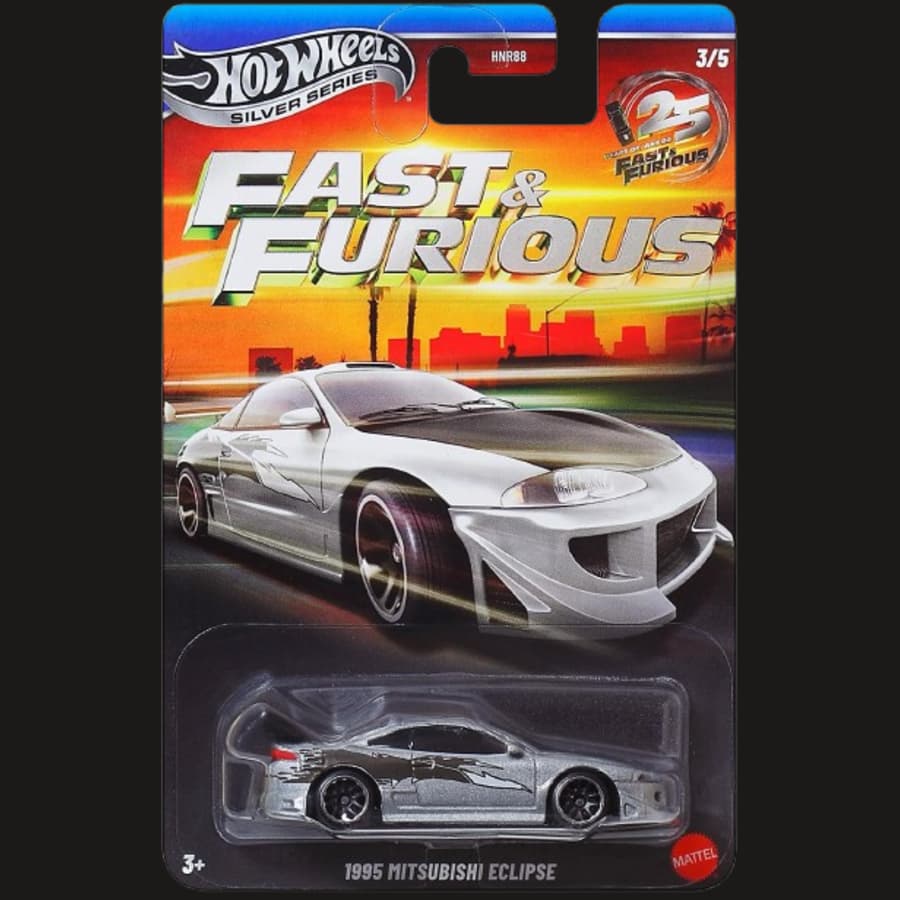 1995 Mitsubishi Eclipse — Fast & Furious Silver Series 3/5